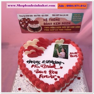 Bánh Sinh Nhật In Hình Ảnh - H388
